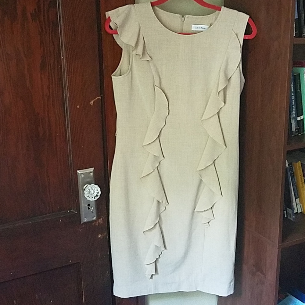 Sleeveless Ruffle Dress